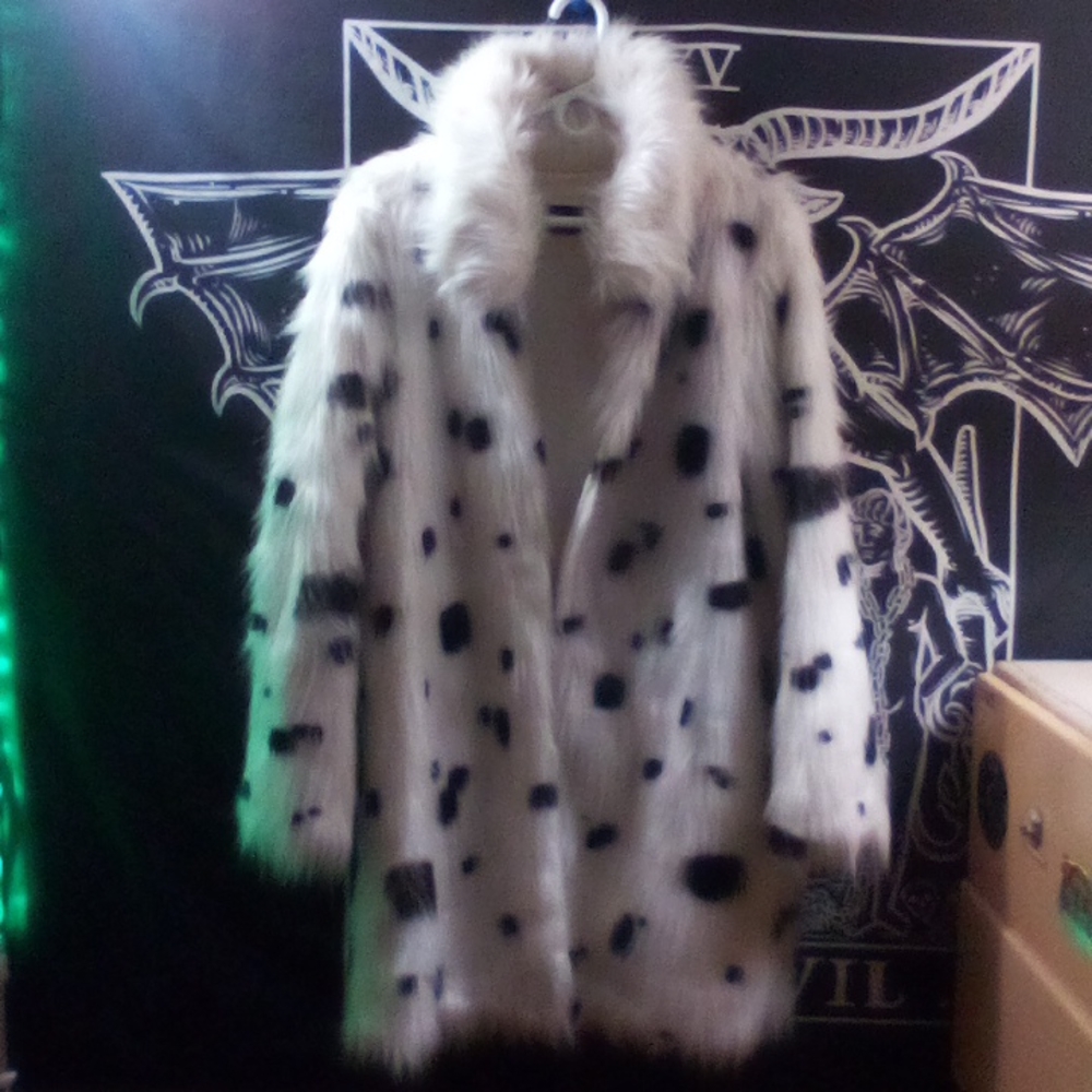 Cruella De Ville Furry Coat